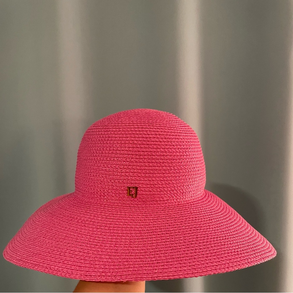 New Eric Javits Hampton Raspberry Color One Size - Picture 4 of 4